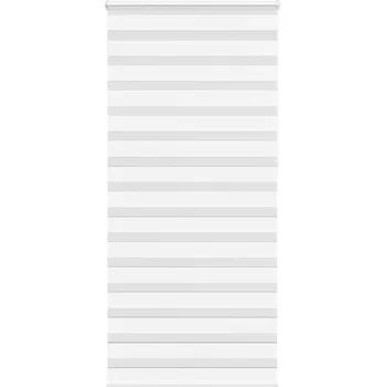 Roleta Zebra roleta bílá 95x230 cm šířka látky 90,9 cm polyester