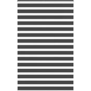 Roleta Zebra roleta černá 150x200 cm šířka látky 145,9 cm polyester