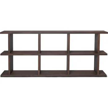 Knihovna Knihovna Kona 3x2, Dark Oak – Ferm Living