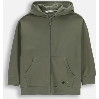 Dětská móda Dětská mikina Coccodrillo WC6132401VBA tyrkysová 67X, vel. 116