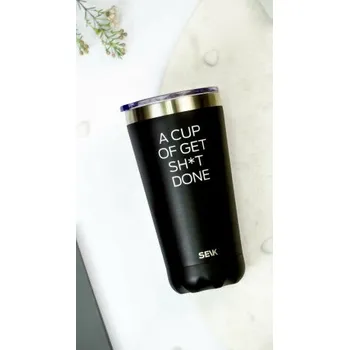 Termohrnek SEIK Termohrnek - A cup of get sh*t done (350 ml)
