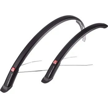 Příslušenství pro cyklistiku CTM blatníky UBIQUIT SDL 28 (černá/titan)