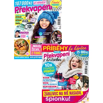 Diář Překvapení + 8x speciál – 1 rok + Diář Kreativ 2026 – Mák – AKCE