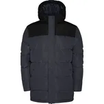 Pánská zimní bunda Tallin, ebenová šedá/černá, Velikost 3XL