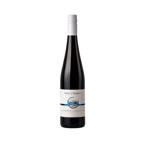 Víno z Kobylí Cabernet Moravia V chuti i ve vůni se projevují jemné kabernetové tóny. Po odbourání kyseliny jablečné je víno velmi plné, hebké s dlouhou perzistencí. Doporučujeme k hutnějším úpravám zvěřiny a červeným masům.