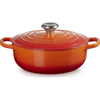 Pánev Le Creuset, Kastrol Saute, 24 cm, ohnivě oranžový - Formadore