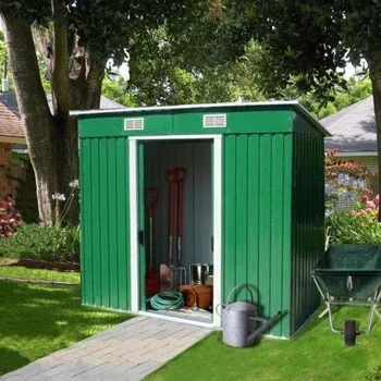 Zahradní domek Avenberg Zahradní domek na nářadí 2,4 x 1,3 m zelený