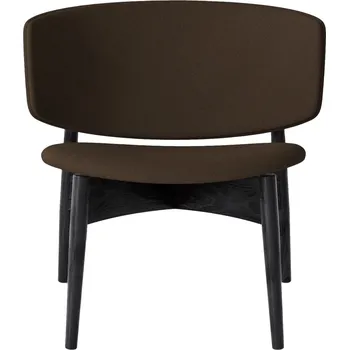 Křeslo Křeslo Herman Wood, Grain, Black / Chocolate – Ferm Living