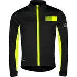 Bunda FORCE FROST softshell černo-fluo M