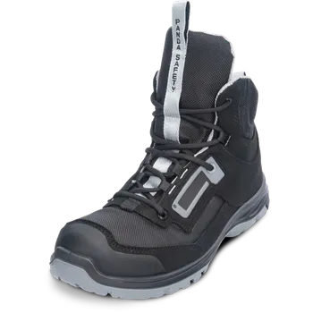 Pracovní obuv PANDA SPORT UNO S3S ESD LG SR kotník Barva: černá/šedá, Vyberte velikost: 45