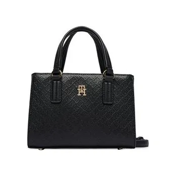 Kabelka Kabelka Tommy Hilfiger Th Daily Mini Tote Mono AW0AW18416 Černá OS