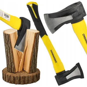 Sekera Štípací sekera na dřevo 1000g 45cm silná hlava z uhlíkové oceli