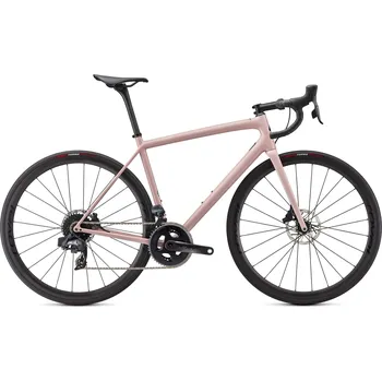 Jízdní kolo Silniční kolo SPECIALIZED Aethos Pro AXS Gloss Blush/Satin Tarmac Black 2022 56
