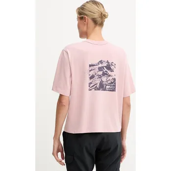 Pánské tričko Tričko Salewa Eagle Glacier Loose 00.0000029201 růžová 30X, vel. S