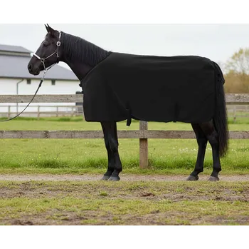 Sport Deka pro koně Černá Polyester