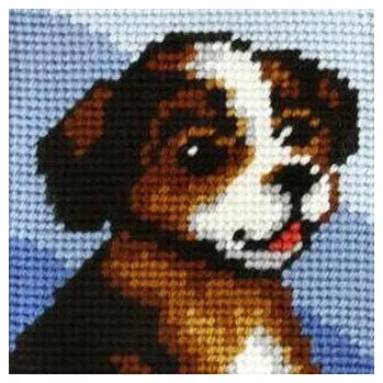 Set školních potřeb Haft. Moje pierwsze wyszywanie - Piesek (pl, 2000, Anex-bis)