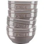 Jídelní miska 400 ml, sada 4 ks, šedá, keramika, Staub - doprava zdarma od 2999 Kč