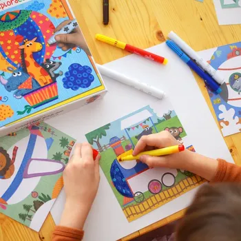 kreativní sada Créa Lign Tvoření magickými fixy Cestování