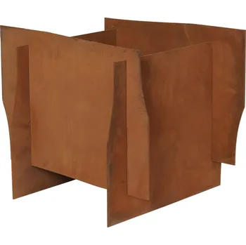 Květináč Květináč Lapel, Square, Rust – Ferm Living
