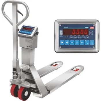 Važící paletový vozik TEM BT1TP do 2000kg, nerez, ověřený