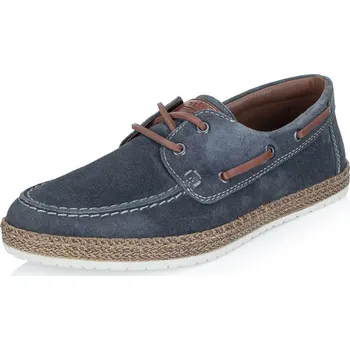 Pánské polobotky Pánské polobotky RIEKER B5220-14 modrá S6 41