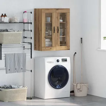 Příborník do zásuvky Nástěnná skříňka Artisanový dub 69,5 x 34 x 90 cm