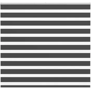 Roleta Zebra roleta černá 160x100 cm šířka látky 155,9 cm polyester