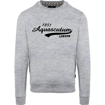 Pánská mikina Mikina Aquascutum Grey 1226373 Large