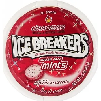 Cukrovinka Ice Breakers Cinnamon Mints 42g