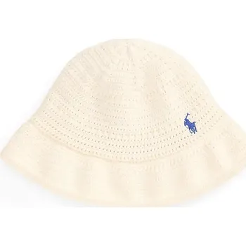 Klobouk Dětský bavlněný klobouk Polo Ralph Lauren 313A11249003 béžová 01X, vel. 61