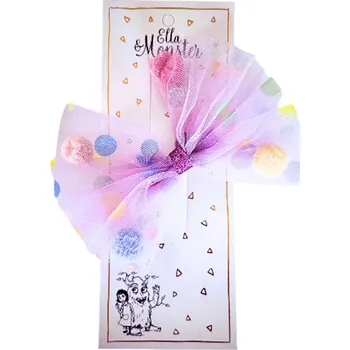 Náramek Ella & Monster Big Party Bow Purple Hair Clip