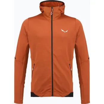 Oblečení a móda Pánská trekingová mikina Salewa Pedroc PL Hooded bombay brown