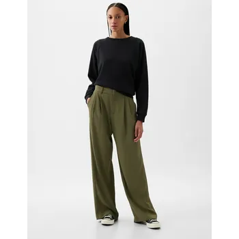 Dámské kalhoty GAP Dámské Široké kalhoty 365 GAP Zelená 24/34 (2518969)