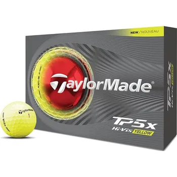 Golfový míček TaylorMade TP5x golfové míčky, žluté