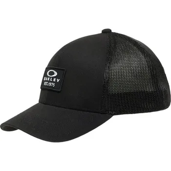 Kšiltovka Oakley kšiltovka Patch Trucker Blackout | Černá | Velikost One Size | 100% bavlna