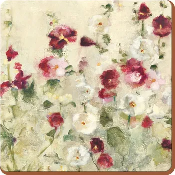 Podtácek Creative Tops Wild Field Poppies 10,5 x 10,5 cm 4 ks