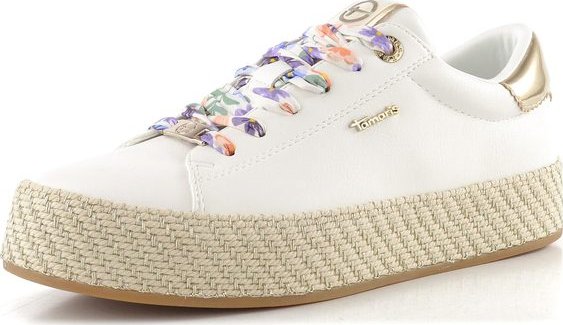 Tamaris tenisky na platformě white 1-23713-42 - 38 | P703655