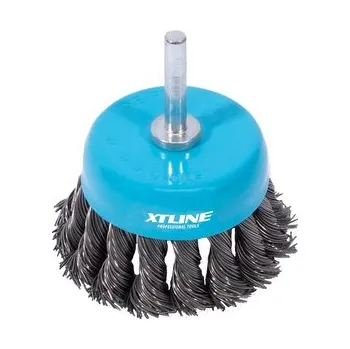 XTLINE Kartáč hrnkový copy, válcová stopka | 75 mm