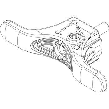 Příslušenství ke střešnímu nosiči Utahovací rukojeť Thule 52295 (940/942) TH1500052295