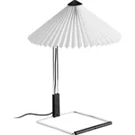 Stolní lampa Matin 300, Mirror Base, White – HAY