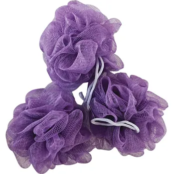 MSV mycí houba na tělo, 3 ks, fialová, polyethylene