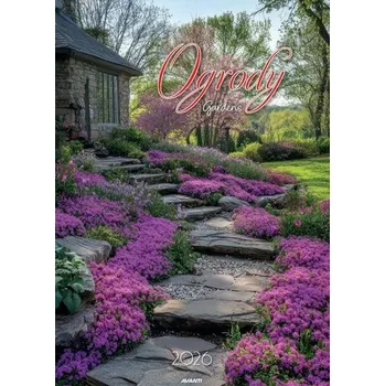 Kalendář Kalendarz ścienny mały 2026 Ogrody\n KSM-10