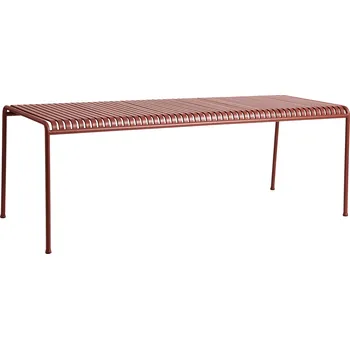 Zahradní stůl Zahradní stůl Palissade, Iron Red, 220 x 90 – HAY
