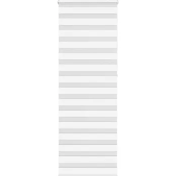 Roleta Zebra roleta bílá 90x230 cm šířka látky 85,9 cm polyester