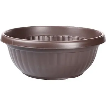 PLASTKON Harmonie květináč hnědá Průměr: 35 cm