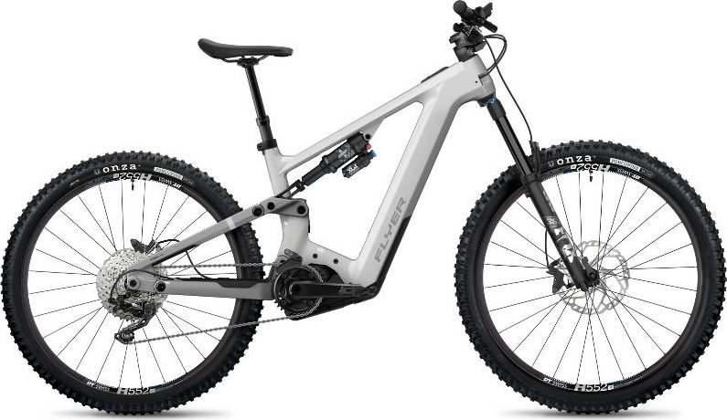 Elektrokolo FLYER G2 Uproc X 6.10 FS 20,8Ah 29/27,5" CERAMIC WHITE GLOSS 2024 rám L" + DOPRAVA ZDARMA