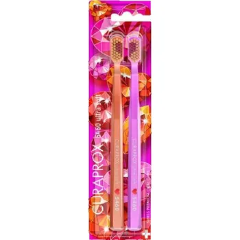 Zubní kartáček Curaprox Ultra Soft 5460 DUO LOVE edition, 2 ks
