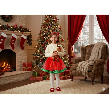 Dívčí sukně marka niezdefiniowana DÍVČÍ TYLOVÁ SUKNIČKA *6859