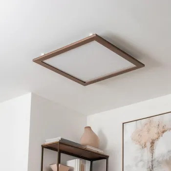 Eglo - LED Přisazený panel SALOBRENA LED/31W/230V tmavě hnědá