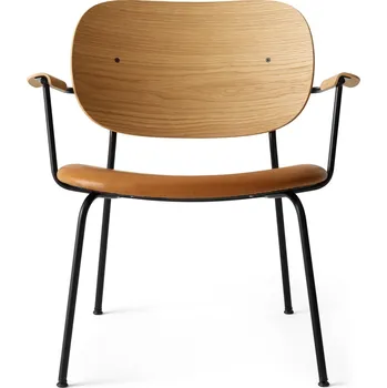 Křeslo Křeslo Co Lounge, Black / Natural Oak / Dakar 250 – Audo Copenhagen